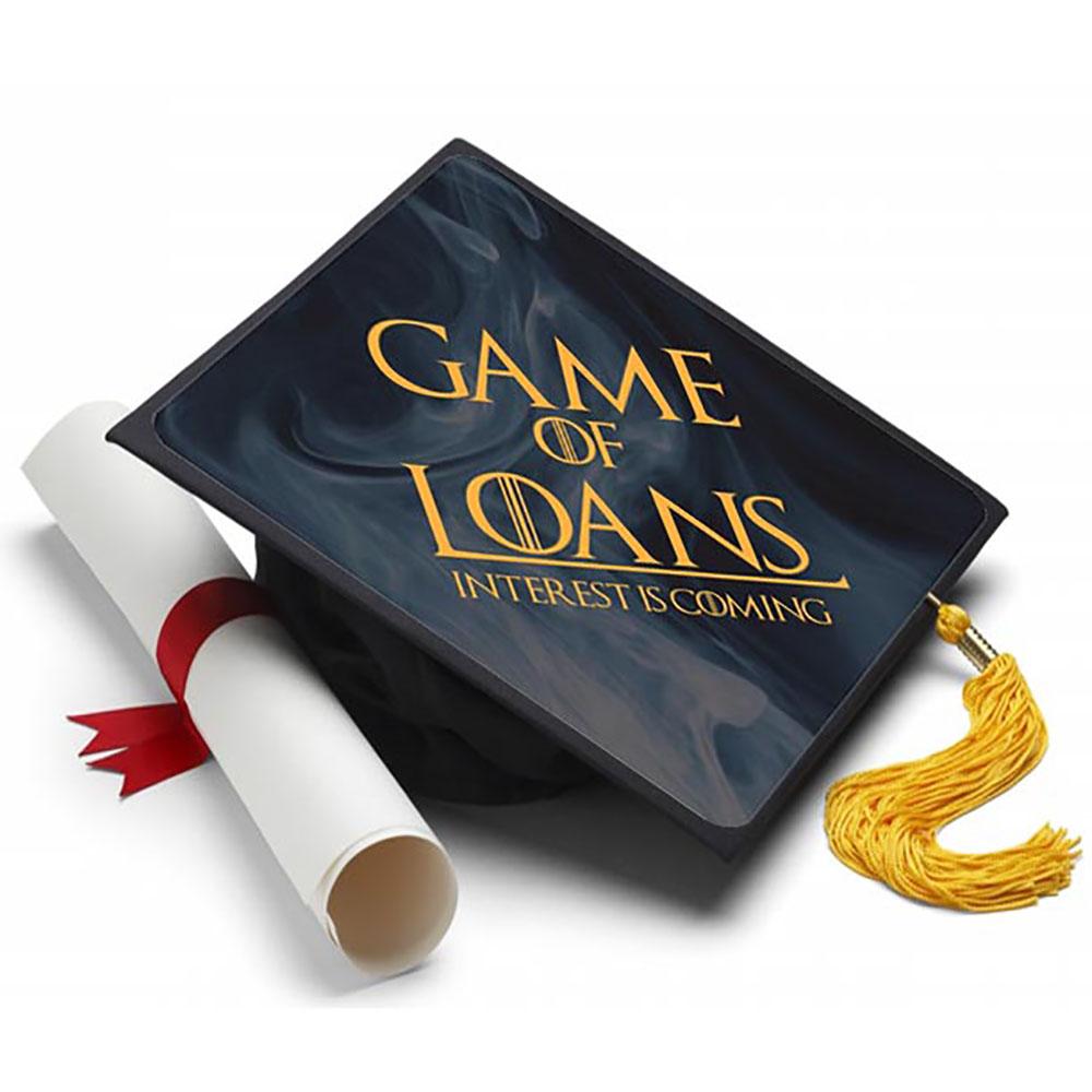 Game of Loans Grad Cap Tassel Topper