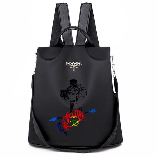 Faith Jesus Holy Cross Backpack No.3RHDHR