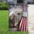 Always Stand For The Flag And Honor The Fallen - Custom Personalized Veteran Flag Sign - Memorial Day