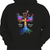 Cross Tree And Butterflies Memorial Personalized Hoodie Sweatshirt