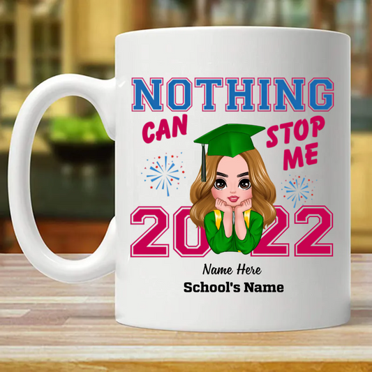 Graduation Girl Boy Personalized Mug (Double-sided Printing)