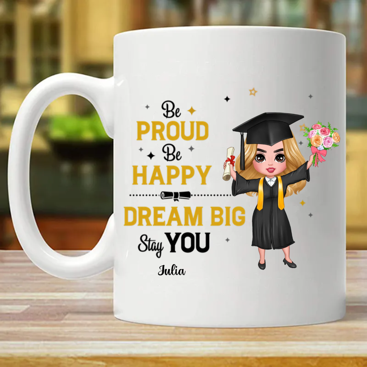 Graduation 2022 Personalized Mug (Double-sided Printing)