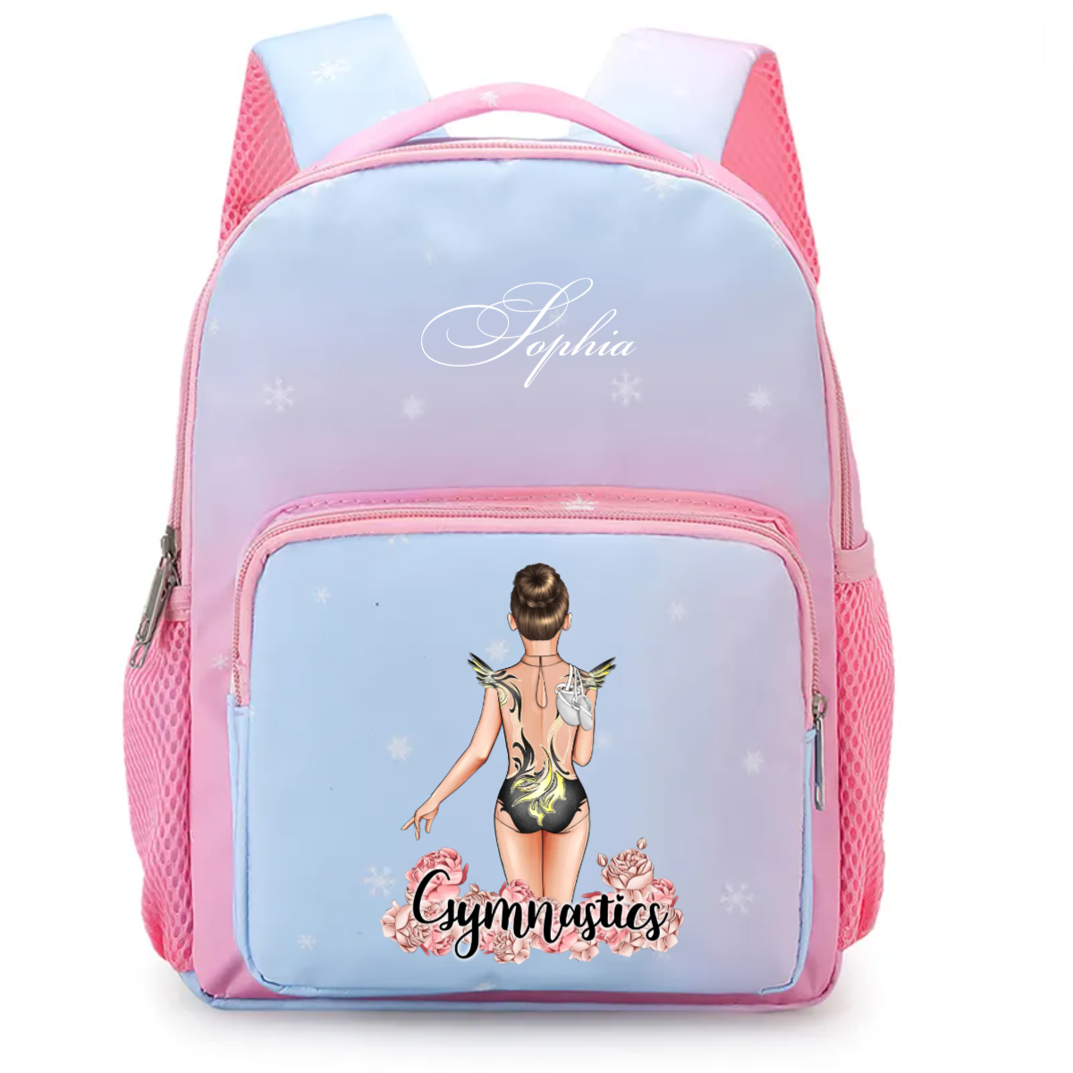 Gradient Colors Dance Bag-Gifts For Gymnast/ Ballerina/ Dancer-Personalized Custom Name Backpack