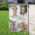 Always In Our Hearts 4 Photos Personalized Photo Memorial Garden & House Flag