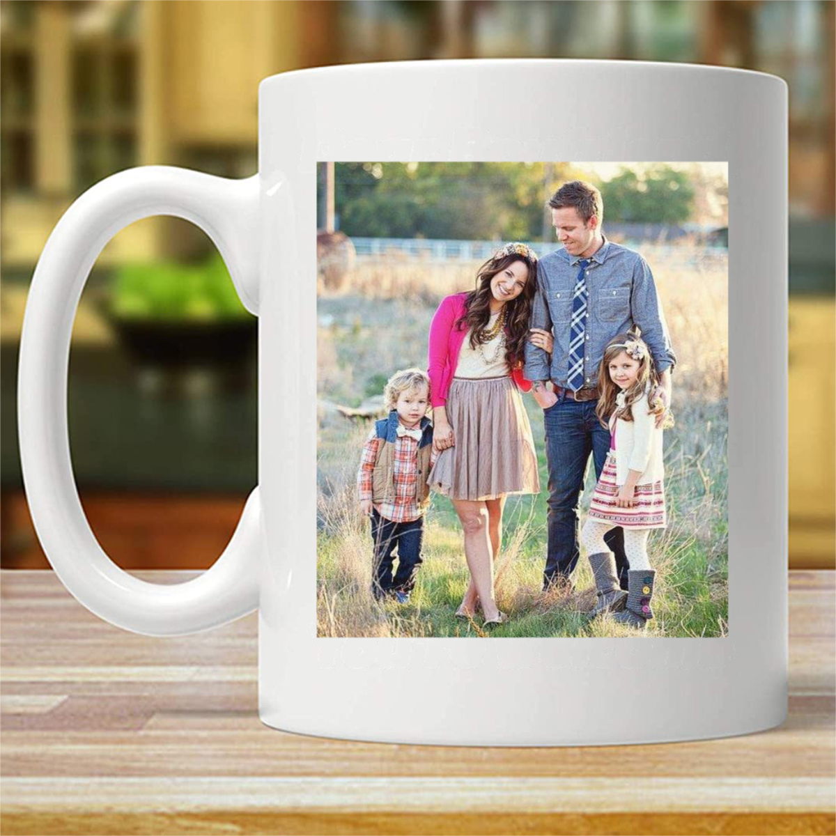Custom Photo, Personalized Photo Mug (Double-sided Printing)