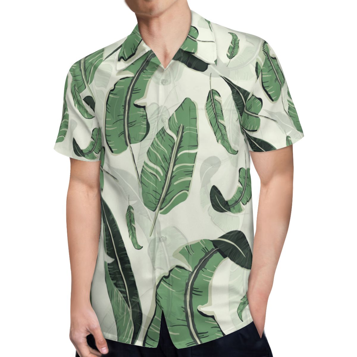 Tropical Leaves 009 Hawaiian Shirts No.4BNALE