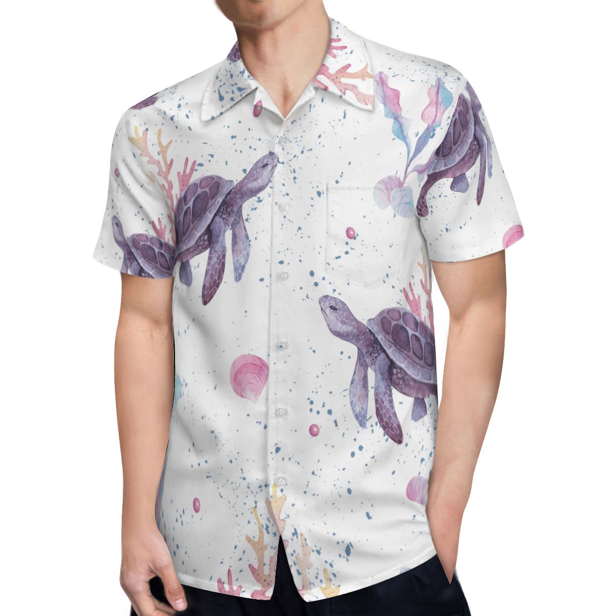 Coral Shells Hawaiian Shirts No.4LF8FP