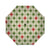 Retro Midcentury Modern Christmas Starbursts Brushed Polyester Umbrella No.4MIDSZ