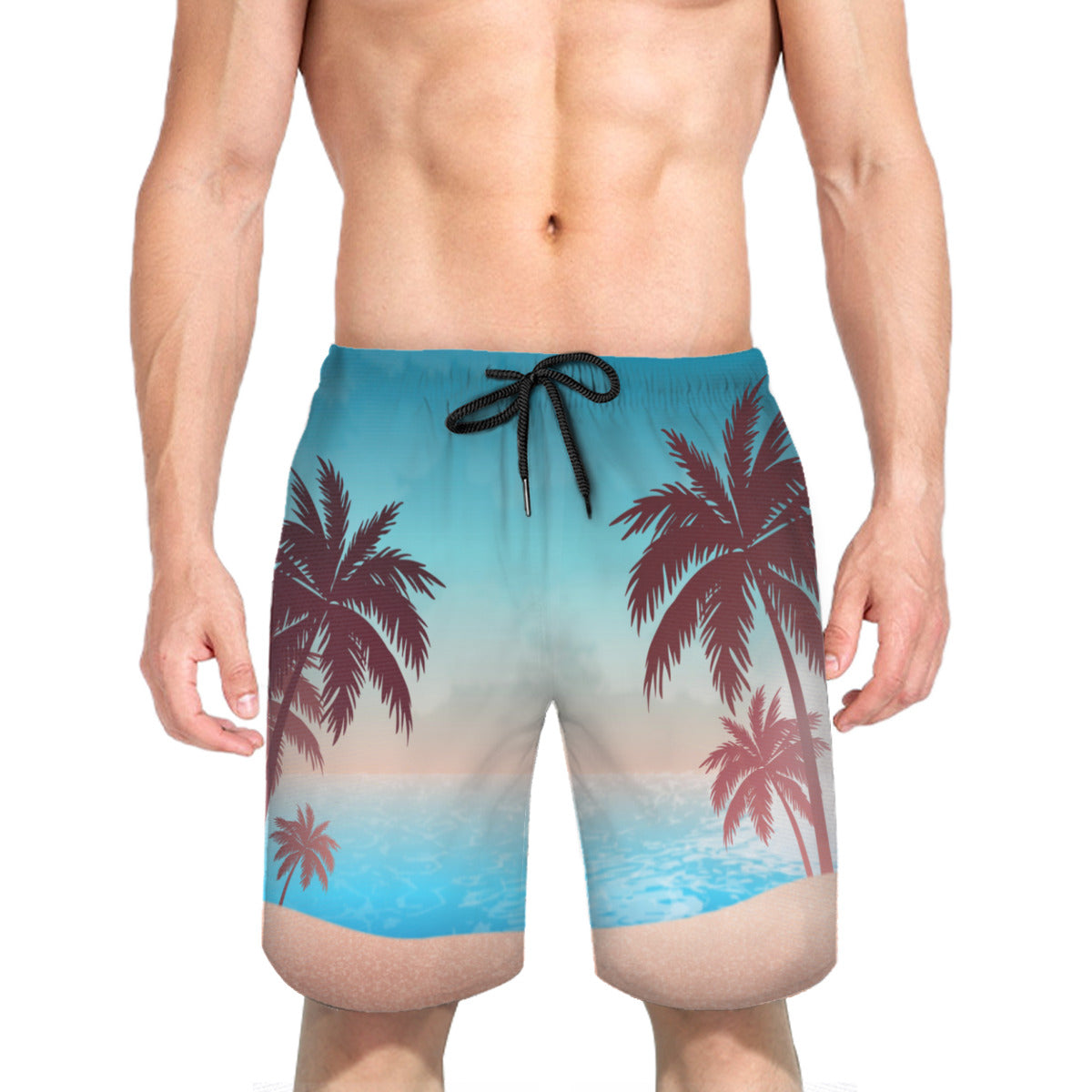 Hawaii Pattern 018 Men's Swim Trunks No.4PSMR6