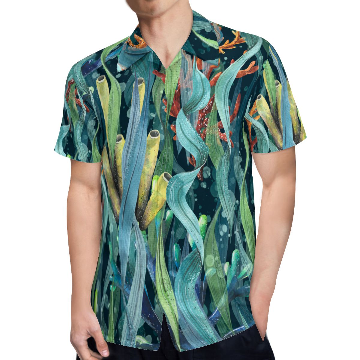 Sea Sponge Hawaiian Shirts No.4QM4E4