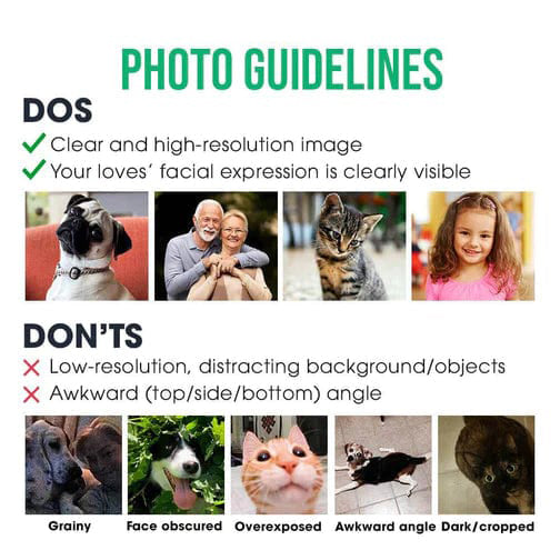 Personalized Pajamas With Dog Cat Photo Christmas Gift