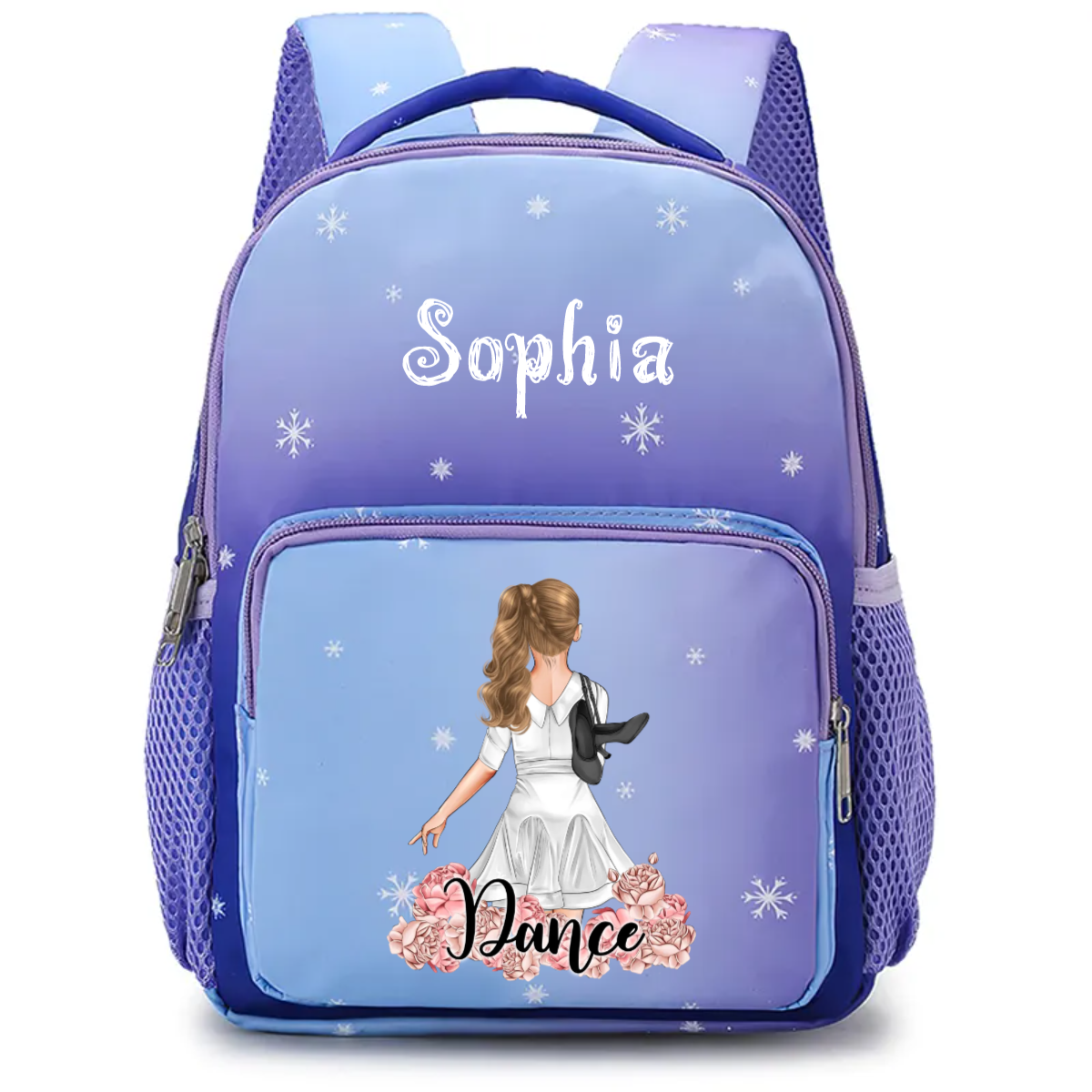 Gradient Colors Dance Bag-Gifts For Gymnast/ Ballerina/ Dancer-Personalized Custom Name Backpack