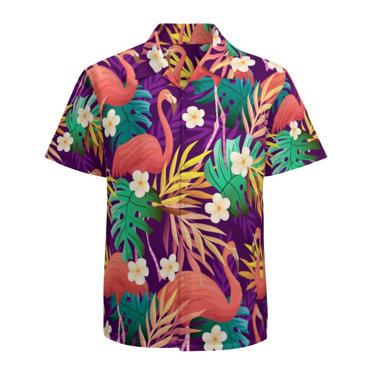 Flamingo 10 Hawaiian Shirts No.597NIE