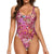Stand Out! (Tropical Pink) Graphic One-Piece Swimsuit for Women No.5BX7NK