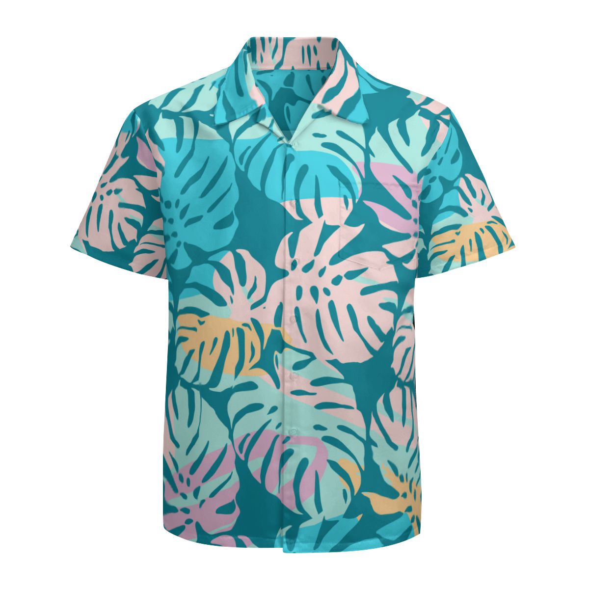 Tropical Leaves 022 Hawaiian Shirts No.5DXHDJ