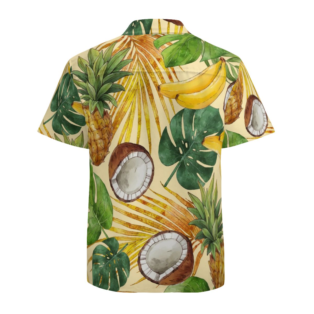 Tropical Leaves Pineapple Hawaiian Shirts No.5T2NFW