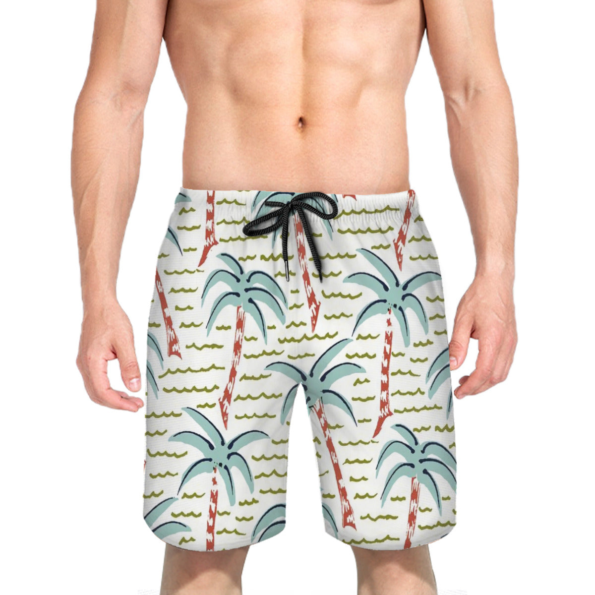 Hawaii Pattern 015 Men's Swim Trunks No.5YDHZE