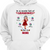 A World Full Of Grandma クリスマス Personalized Hoodie Sweatshirt
