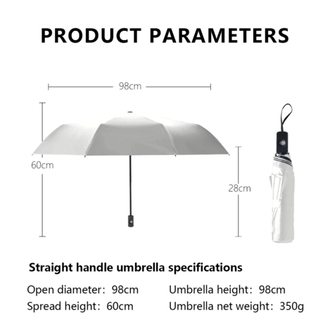 Birthday Gift Birth Month Fashion Girl Limited Edition Personalized Automatic Folding Umbrella