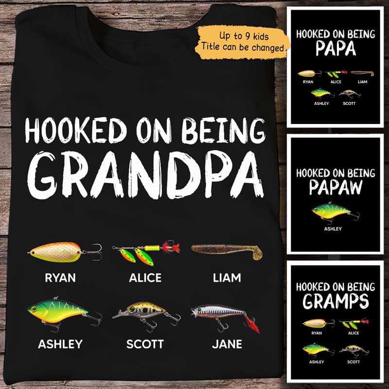 Fishing Hook Kids Personalized Shirt