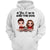 Doll Couple You Me And The Dogs Personalized Hoodie Sweatshirt