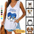 Entrance To Heaven Dogs Cats Personalized Women Tank Top V Neck Casual Flowy Sleeveless