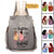 Besties Drinking Sisters By Heart Personalized Backpack