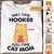 Part-time Hooker Full-time Cat Mom Crocheting Personalized Women Tank Top V Neck Casual Flowy Sleeveless