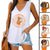 MS Warrior Strong Woman Personalized Women Tank Top V Neck Casual Flowy Sleeveless