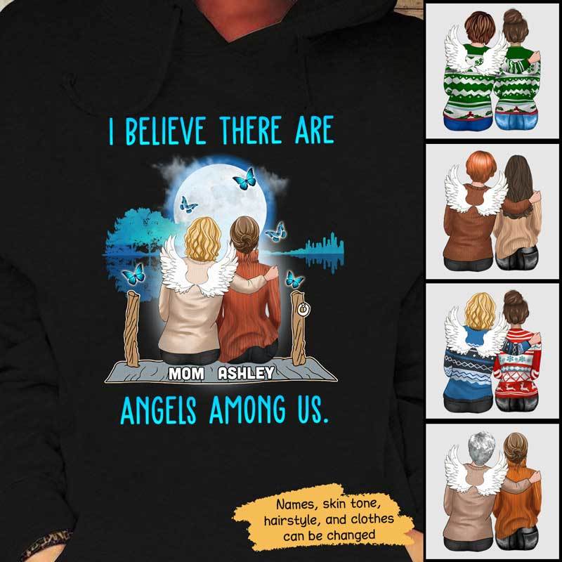 Angel Mother Memorial Personalized T-Shirt