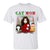 Meowy Catmas Woman & Cat Christmas Personalized Shirt