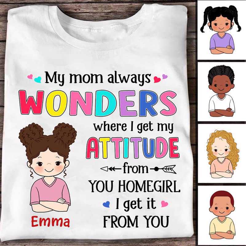 Kids Get Attitude From Personalized Youth Shirt
