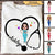 Heart Stethoscope Outline Doll Nurse Personalized Shirt