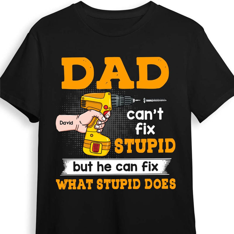 Dear Dad Grandpa Tool T Shirt