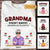 Cool Grandma Mom Don't Babysit 赤い市松模様のパーソナライズされたシャツ