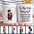 Couple Kissing Inside Heart Valentine‘s Day Gift For Her For Him Personalized Coffee Mug
