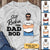 Rockin The Dad Bod Father‘s Day Funny Personalized Shirt