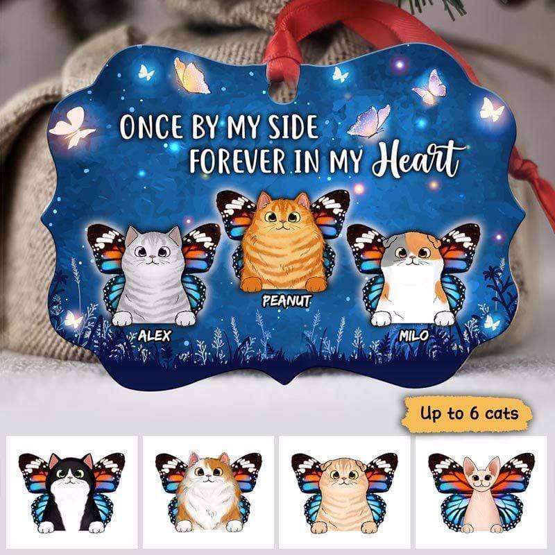 Forever In My Heart Memorial Personalized Christmas Ornament