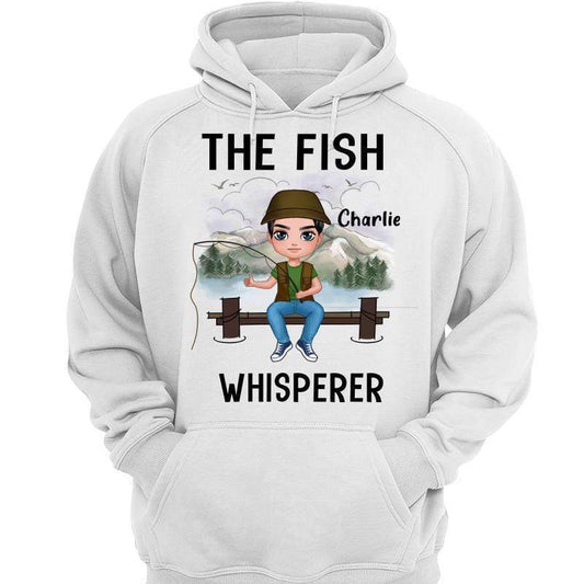 Doll Fishing Man Woman The Fish Whisperer Personalized Hoodie Sweatshirt