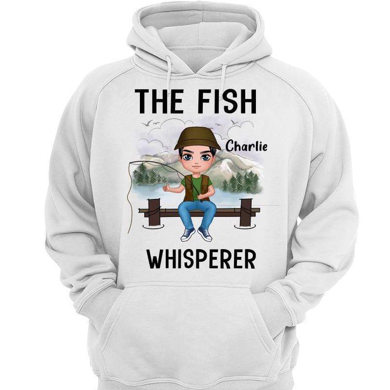 Doll Fishing Man Woman The Fish Whisperer Personalized Hoodie Sweatshirt