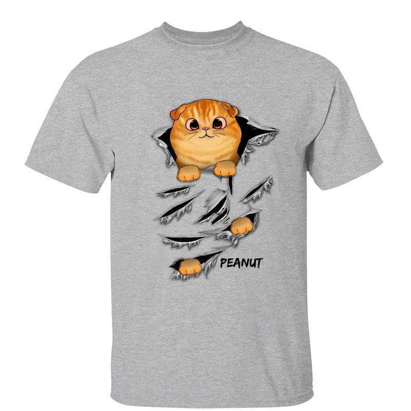 Cats Scratch Personalized Shirt