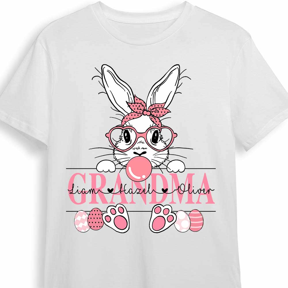 Personalized Easter Mom Grandma Shirt