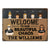 Couple Welcome To Our Beautiful Chaos - Gift For Family - Personalized Custom Classic Metal Signs