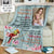 I Miss You More Than Words Can Say Customized Memorial Blanket With Your Own Photo