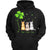 My Lucky Charm St Patrick‘s Day Standing Cat Personalized Hoodie Sweatshirt
