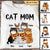 HP Cat Mom Fluffy Cat パーソナライズド タンクトップ