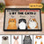Visitors Must Be Approved By Fluffy Cats Personalized Doormat