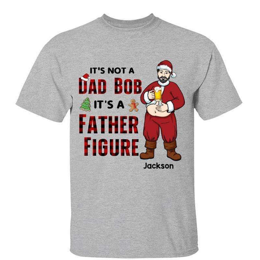 Working On My Santa Body Christmas Grandpa Dad Personalized Shirt