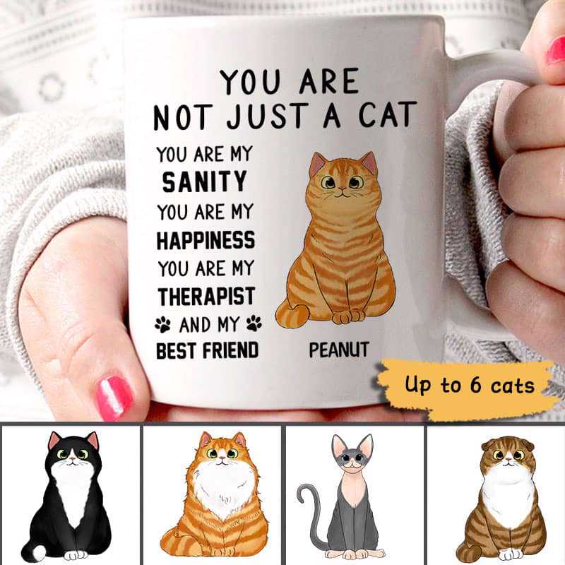 Cats My Sanity パーソナライズド マグカップ
