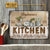 Personalized Farm Kitchen Gather Round Customized Classic Metal Signs